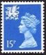 15p Bright Blue Centre Band (image for) 15p Bright Blue Centre Band