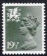 19½p Olive grey (image for) 19½p Olive grey