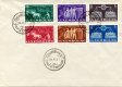 1951 United Europe Plain FDC (image for) 1951 United Europe Plain FDC