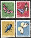 1956 Pro Junentute - Insects - Short Set (image for) 1956 Pro Junentute - Insects - Short Set