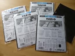 Vario Black Stock Sheets