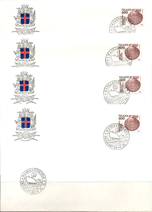 1983 Hafnarfjordur Stamp Exhibition (Set)