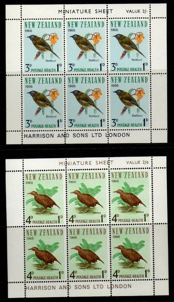 1966 Birds (M/S x2)