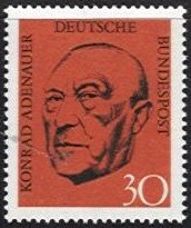 1968 Konrad Adenauer (2nd Issue)